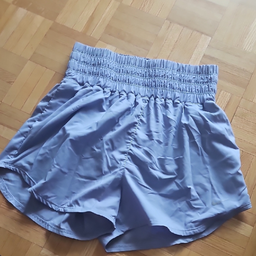Nike Women's Light Blue Athletic Shorts